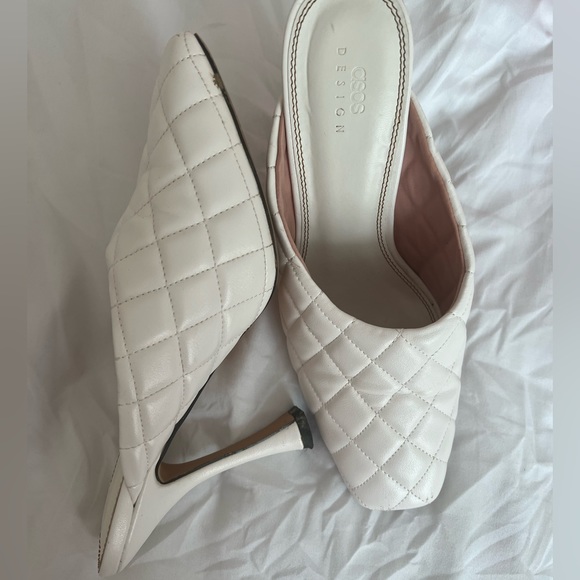 White ASOS design heels - Picture 4 of 4